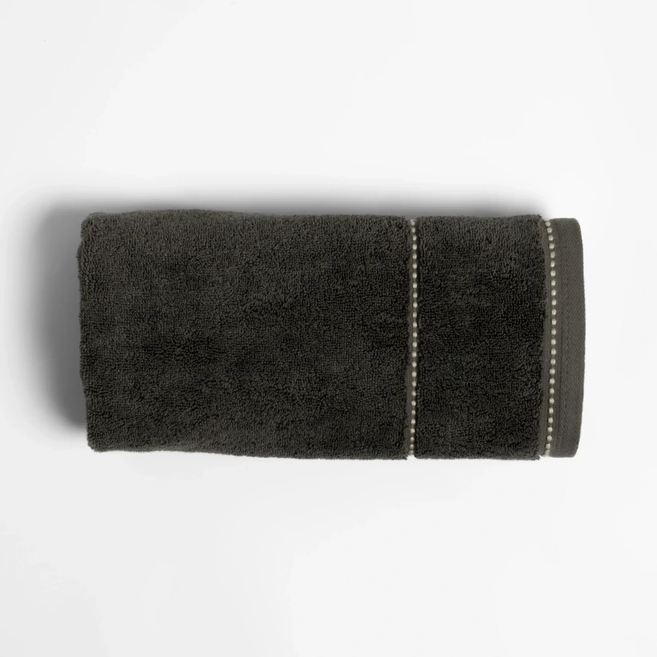 Copper Penye Pamuk Yüz Havlusu Antrasit 50x90 cm - 1