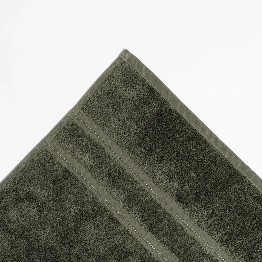 Dandelion Pima Pamuk Yüz Havlusu Haki 50x90 cm - 2