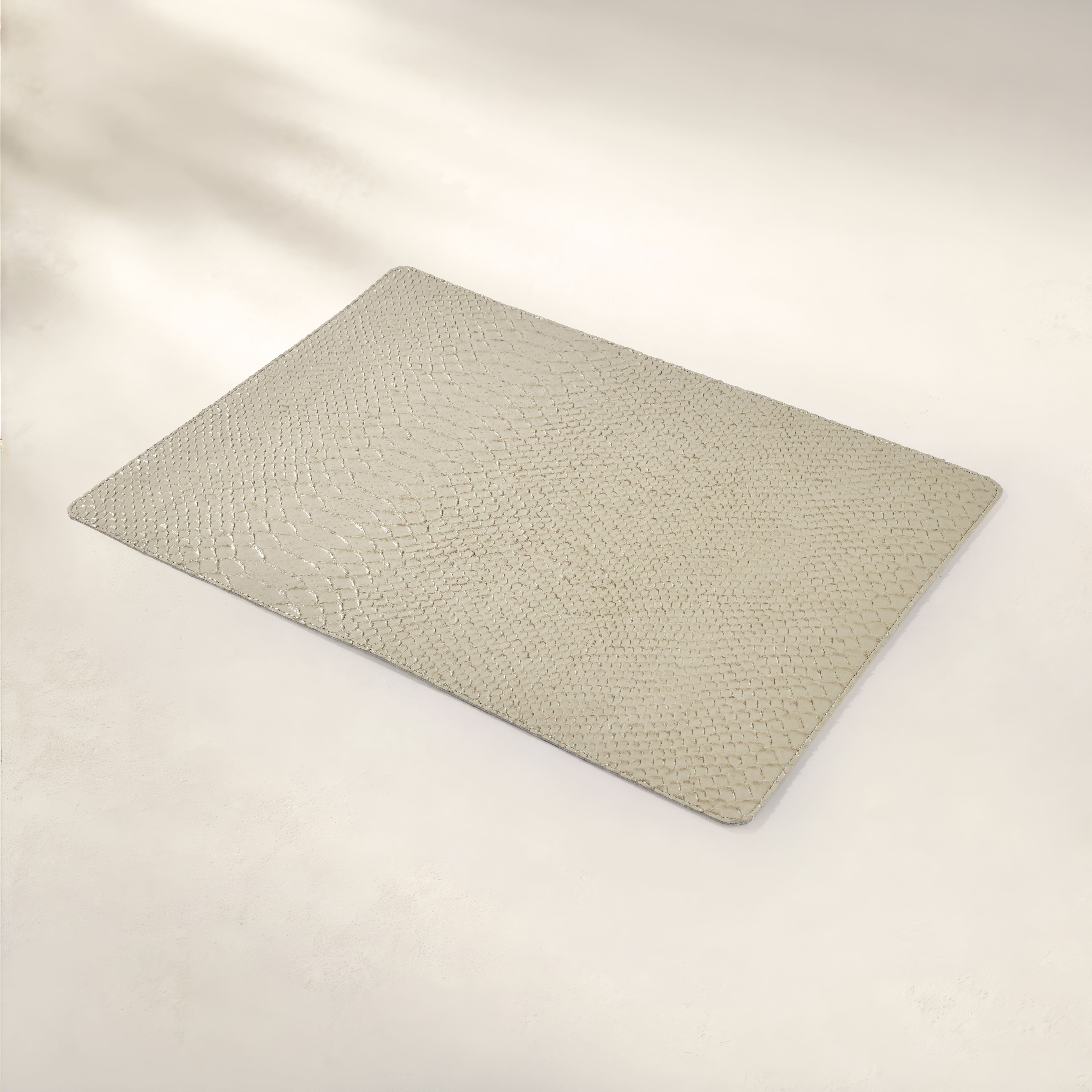 Cleo Krokodil Amerikan Servis Krem Kahverengi 43x32 Cm - 2