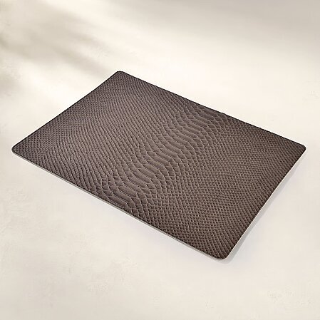 Cleo Krokodil Amerikan Servis Krem Kahverengi 43x32 Cm - 1