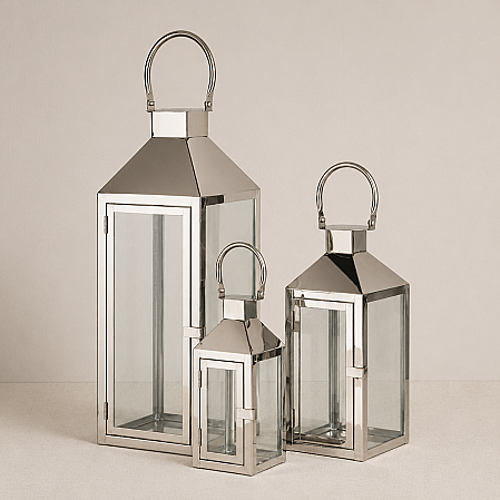 Deisy Silver Dekoratif 3'lü Fener - 2