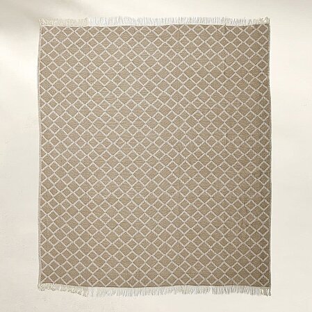 Diamond Çift Kişilik Battaniye Kahverengi 200x220 - 3