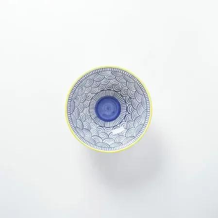 Itzel Desenli Mavi Kase 20 Cm - 2