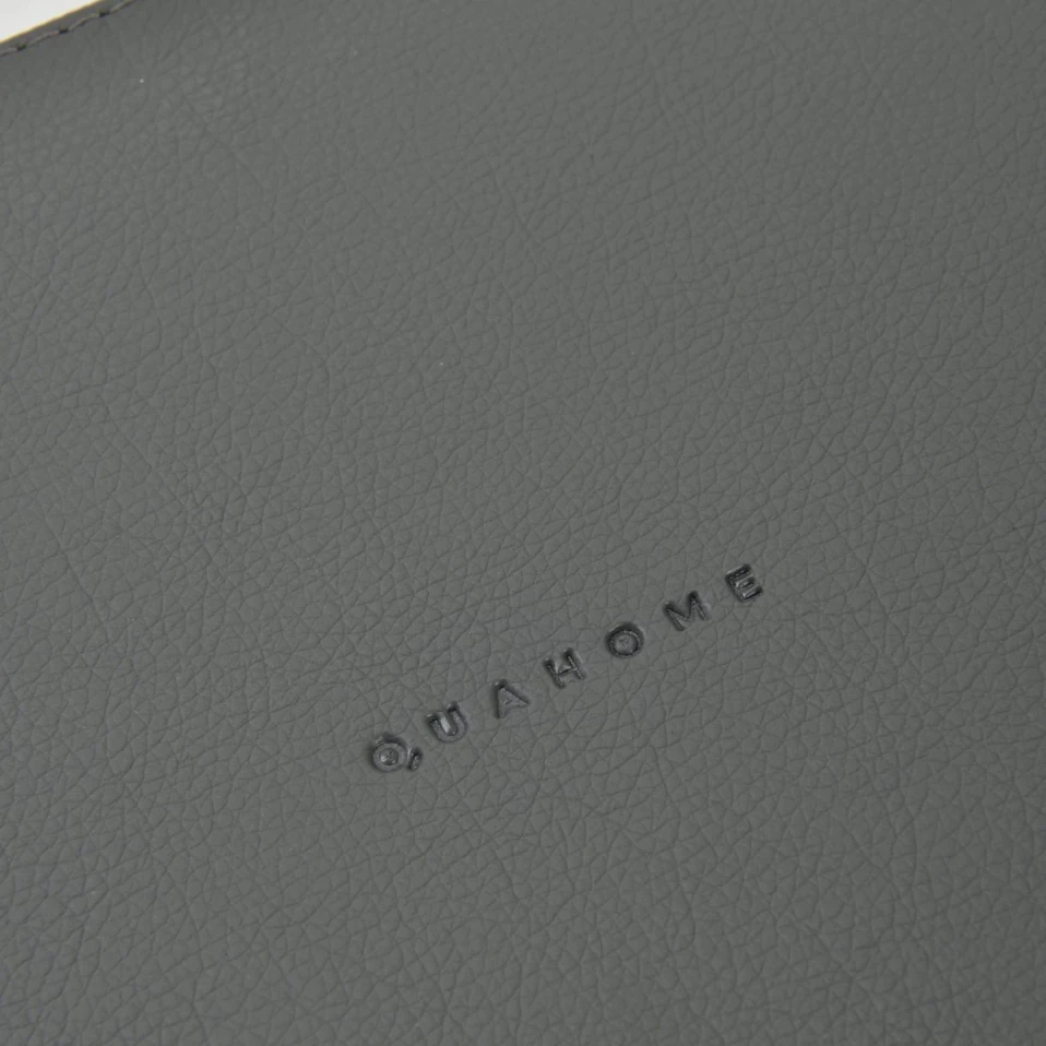 Marta Dekoratif Deri Tepsi Antrasit 50x27x3 cm - 3