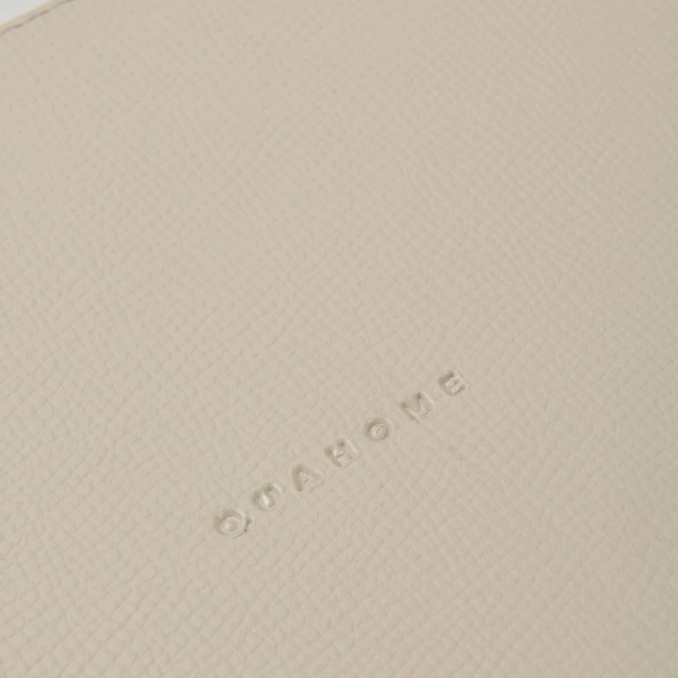 Marta Dekoratif Deri Tepsi Krem 35x19x3 cm - 4