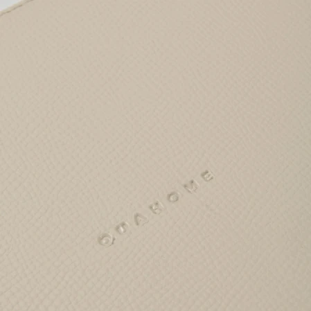 Marta Dekoratif Deri Tepsi Krem 50x27x3 cm - 3