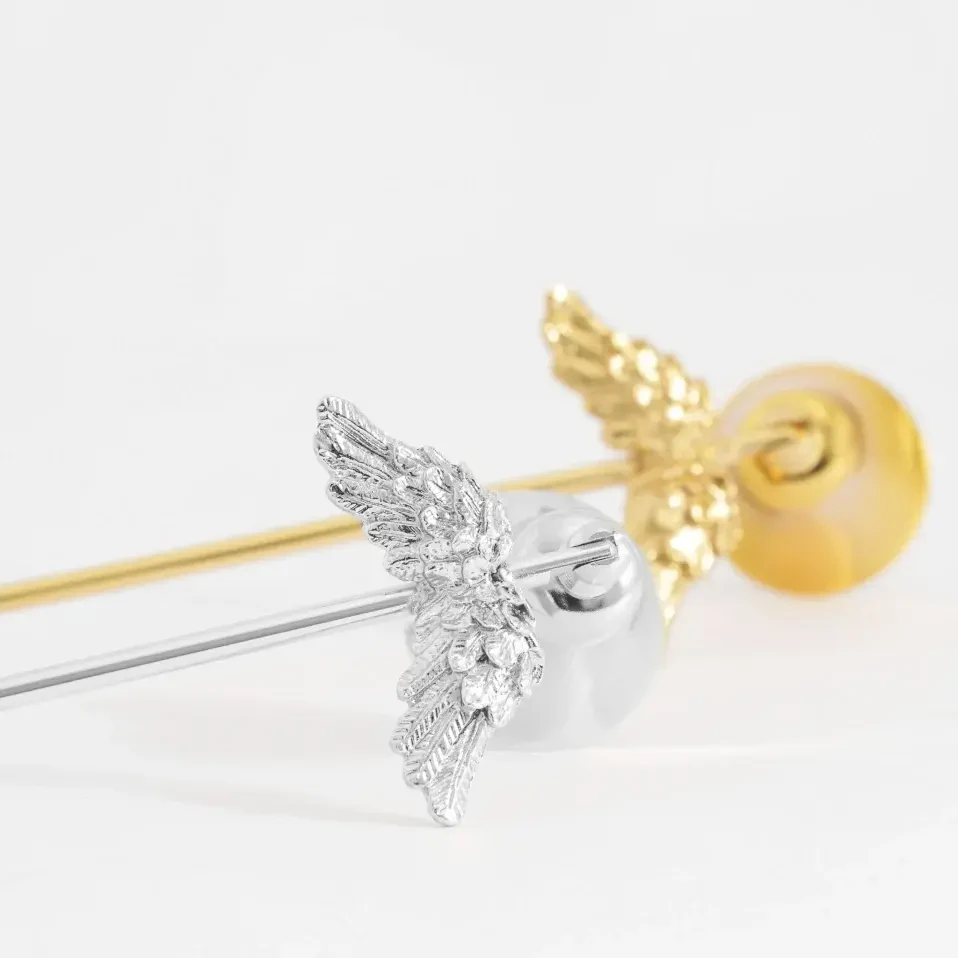 Brisa Mum Söndürücü Melek Kanatlı Gümüş - 7