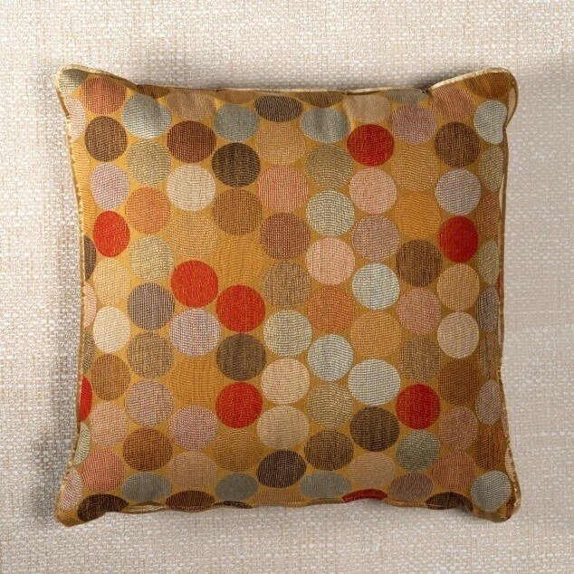 Boni Biyeli Renkli Dekoratif Kırlent 45x45 - 2