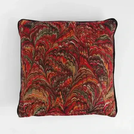 Caido Biyeli Dekoratif Kırlent Renkli 45x45 - 3