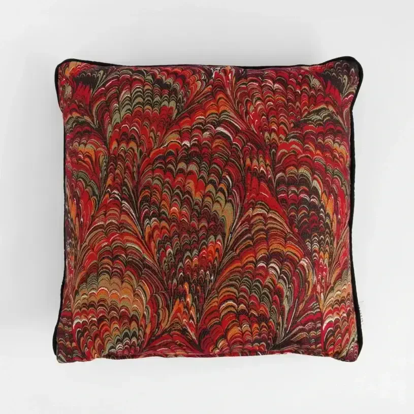 Caido Biyeli Dekoratif Kırlent Renkli 45x45 - 3