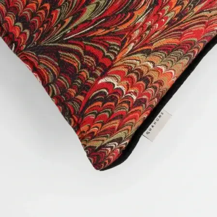 Caido Biyeli Dekoratif Kırlent Renkli 45x45 - 2