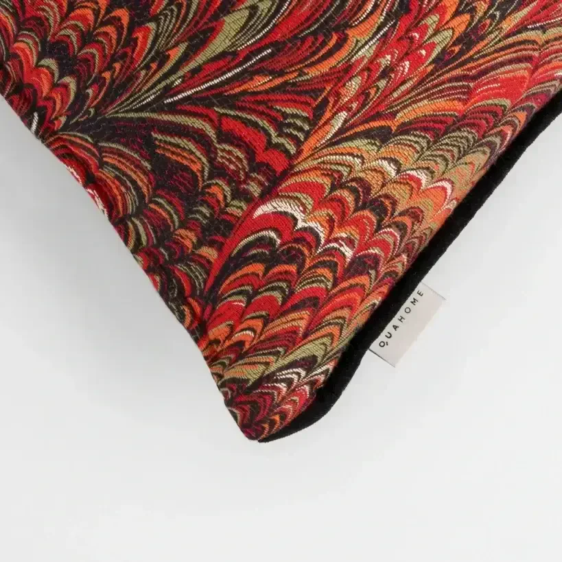 Caido Biyeli Dekoratif Kırlent Renkli 45x45 - 2