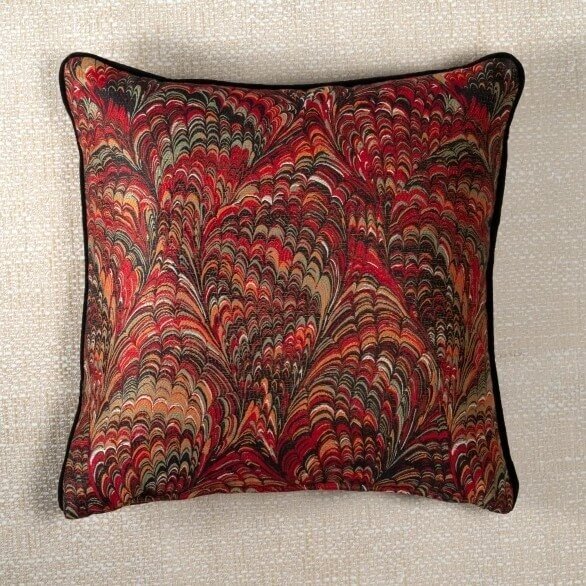 Caido Biyeli Dekoratif Kırlent Renkli 45x45 - 1