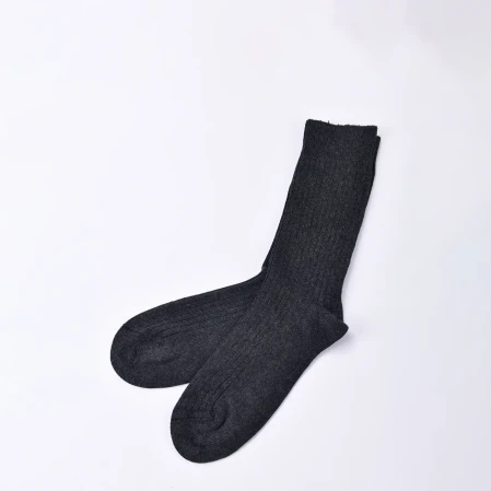 Joan Erkek Uzun Bambu Soket Çorap Gri - 1