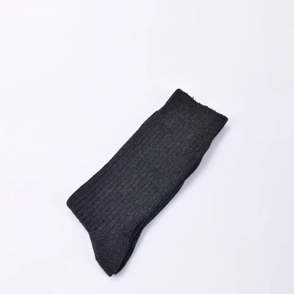 Joan Erkek Uzun Bambu Soket Çorap Gri - 2