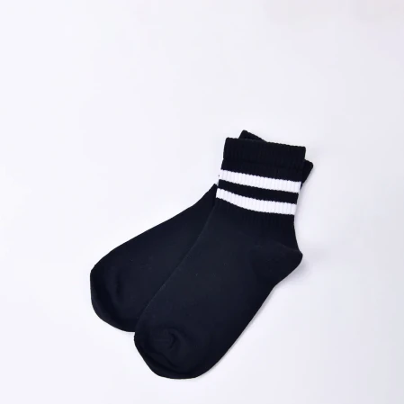 Marty Erkek Kısa Soket Çorap Siyah - 1