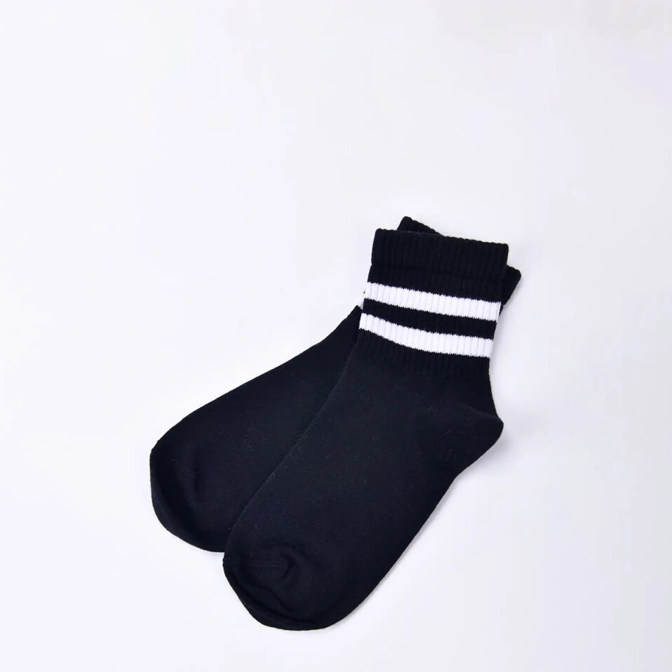 Marty Erkek Kısa Soket Çorap Siyah - Qua Home