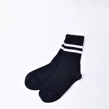 Marty Erkek Uzun Soket Çorap Siyah - 1