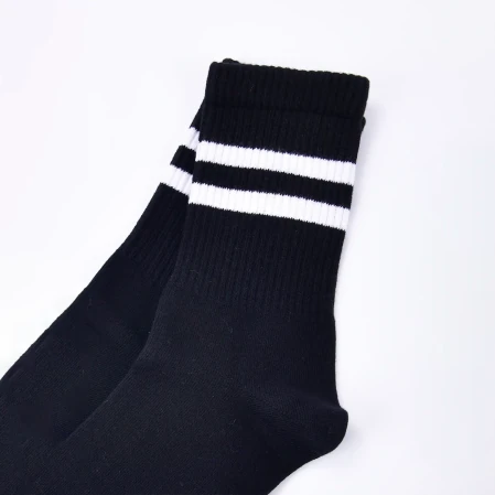 Marty Erkek Uzun Soket Çorap Siyah - 3