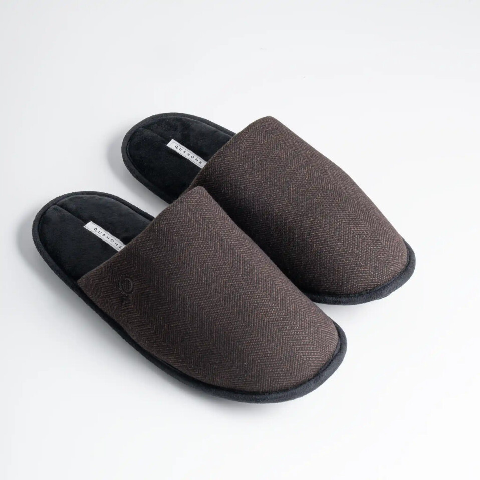 Otia Erkek Ev Terliği Kahverengi - 1