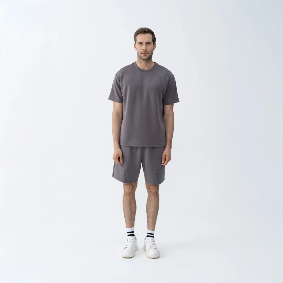 Freddy Erkek Modal Şort Antrasit - Qua Home