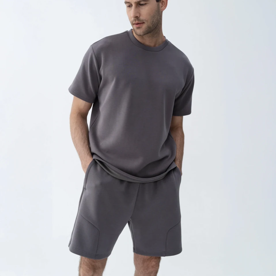 Freddy Erkek Modal Tişört Antrasit - 4