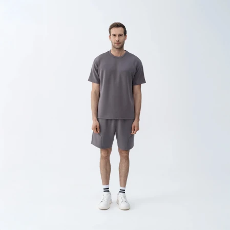 Freddy Erkek Modal Tişört Antrasit - 2