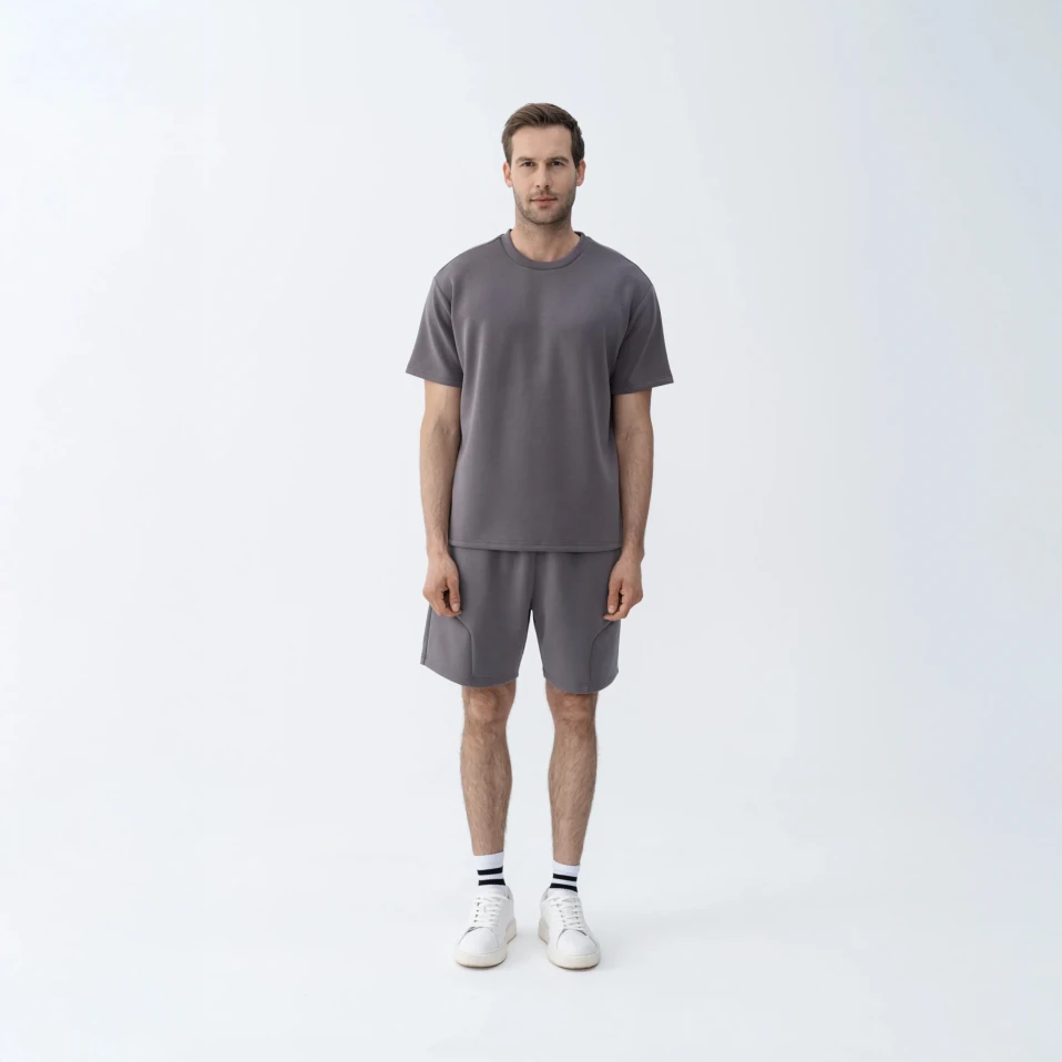 Freddy Erkek Modal Tişört Antrasit - 2