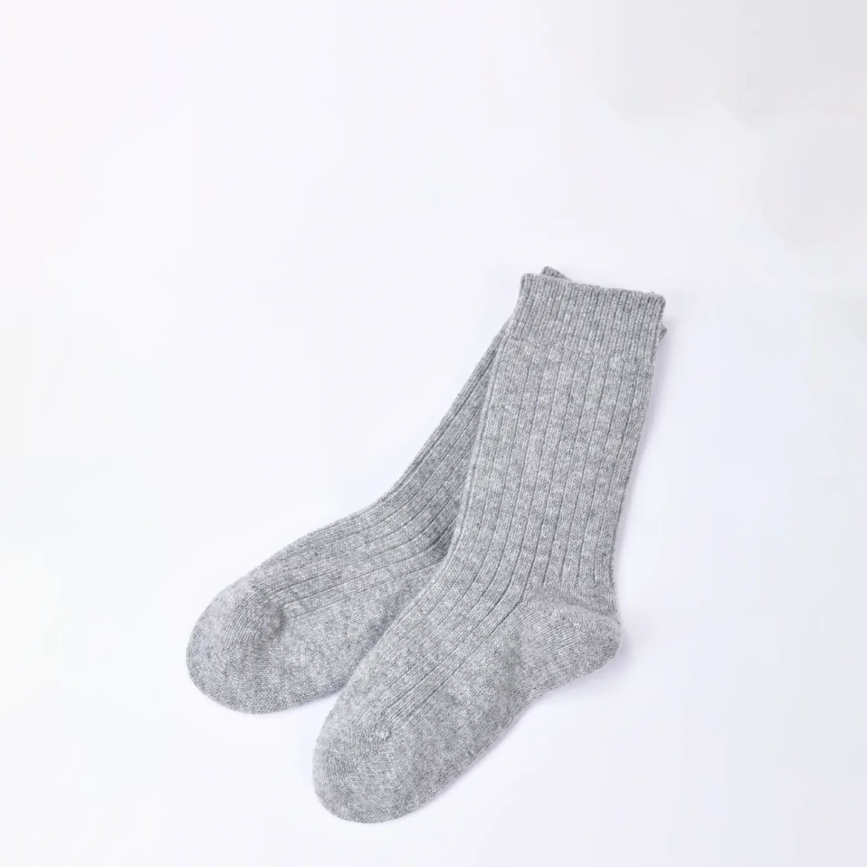 Palma Kadın Uzun Soket Çorap Gri - Qua Home