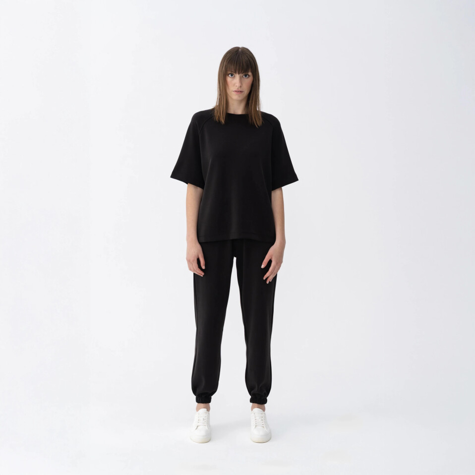 Ivy Kadın Modal Jogger Pantolon Siyah - Qua Home