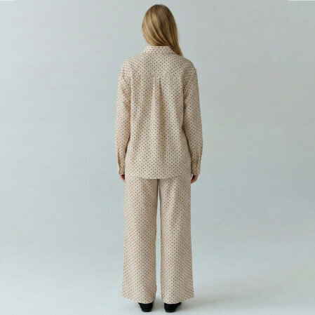 Josef Kadın Müslin Pantolon Siyah - 4