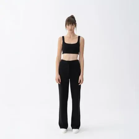 Luisa Kadın Flare Pantolon Siyah - 1