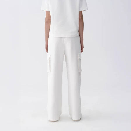 Holly Kadın % 100 Pamuk Kısa Kol Tişört Bej - 3