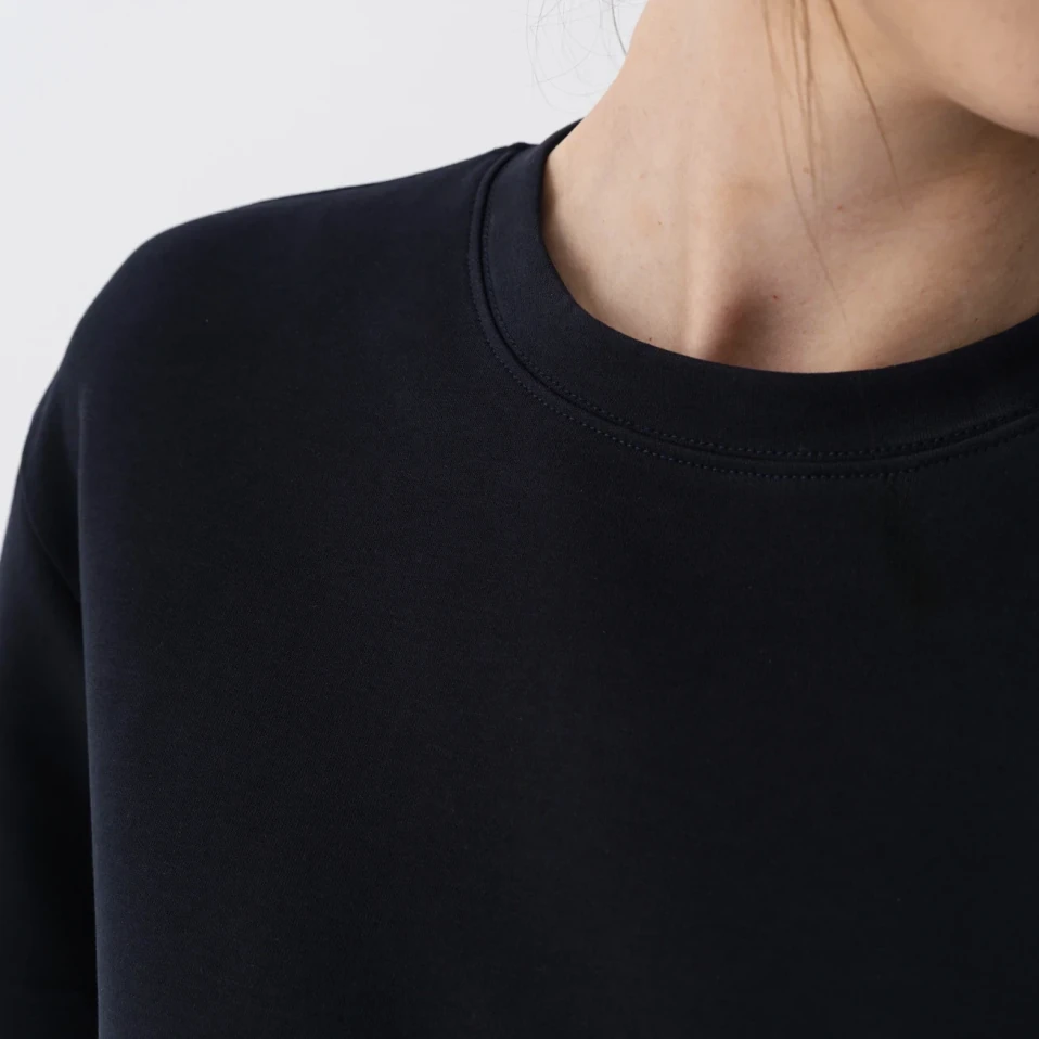 Holly Kadın % 100 Pamuk Kısa Kol Tişört Lacivert - 3