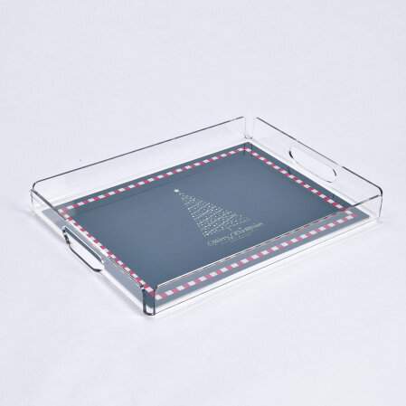 Gleam Çam Ağaç Yılbaşı Tepsi Yeşil 36x26 - 3