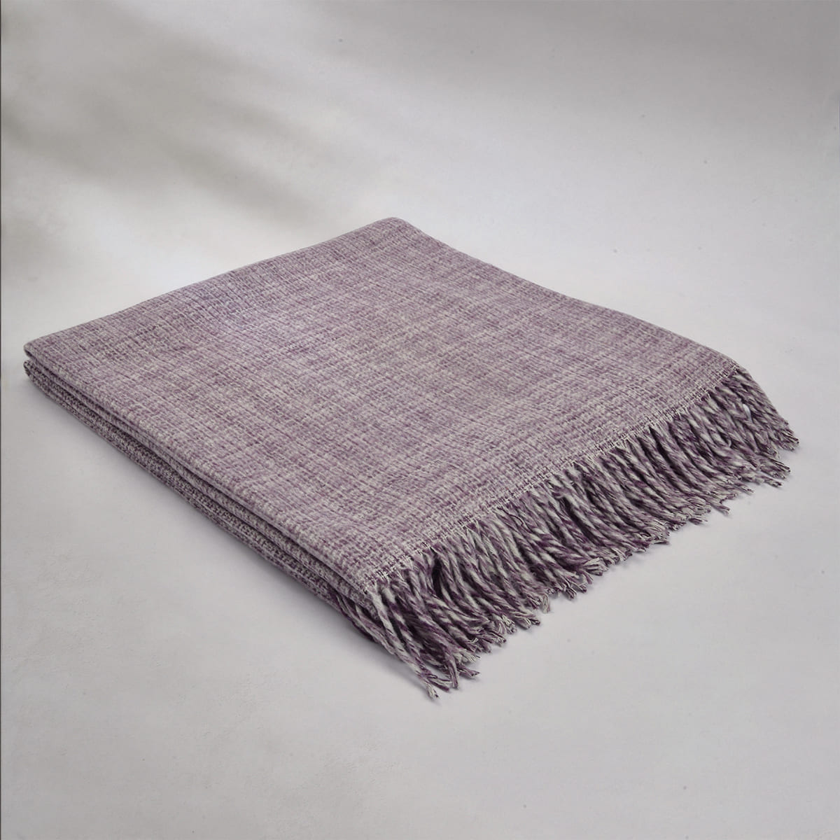 Juan Çiftk Kişilik Battaniye Mürdüm 200x220 Cm - 2