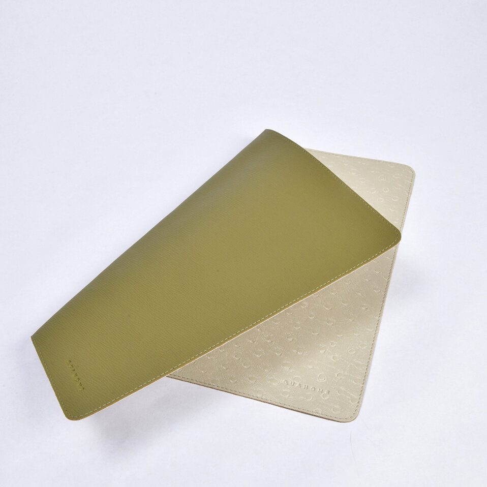 Jules Çift Renkli Amerikan Servis Bej Yeşil 44x32,5 Cm - 2