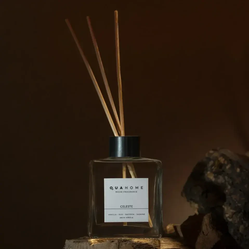 Celeste Çubuklu Oda Kokusu Küp Şişe 200 Ml - Qua Home