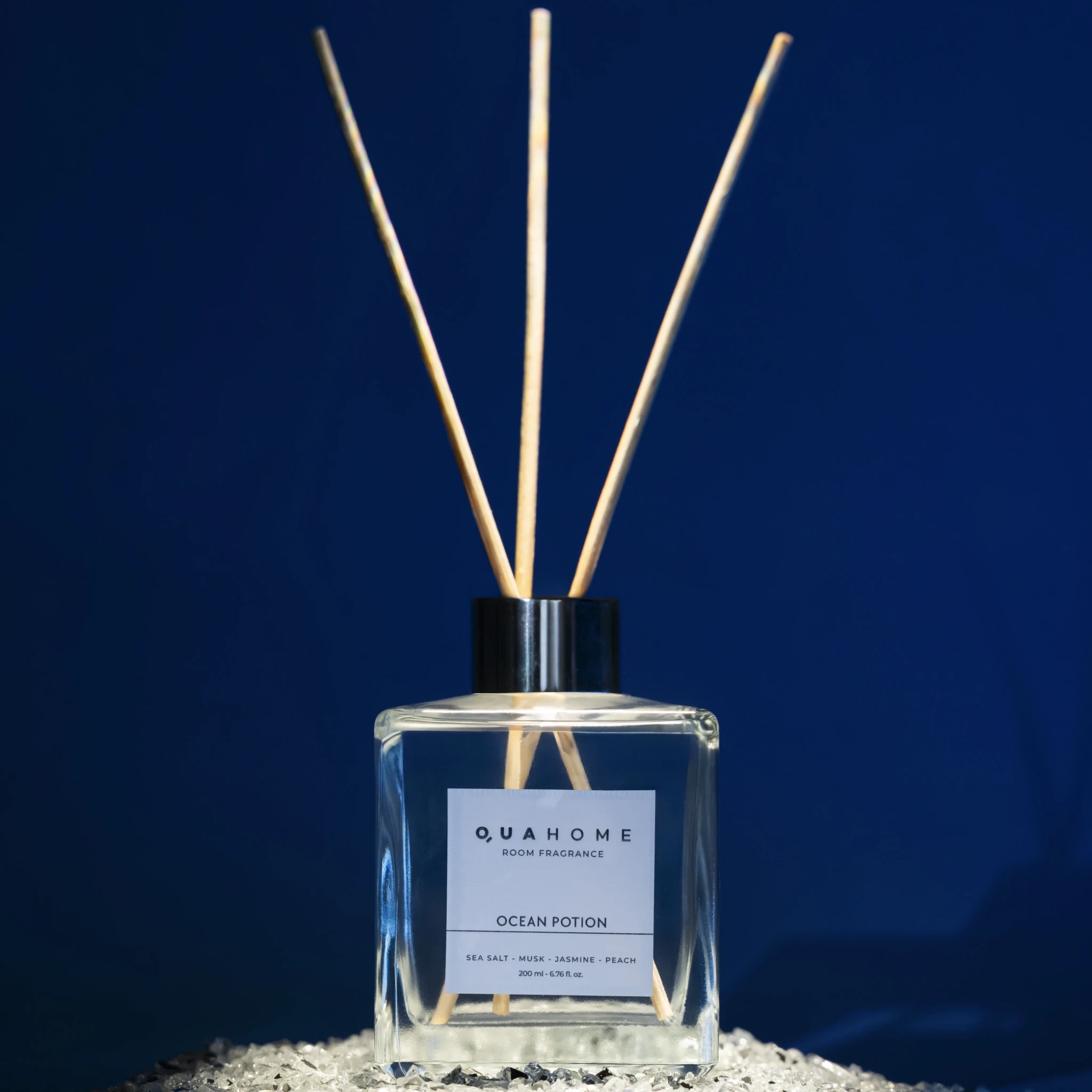 Ocean Potion Çubuklu Oda Kokusu Küp Şişe 200 Ml - Qua Home