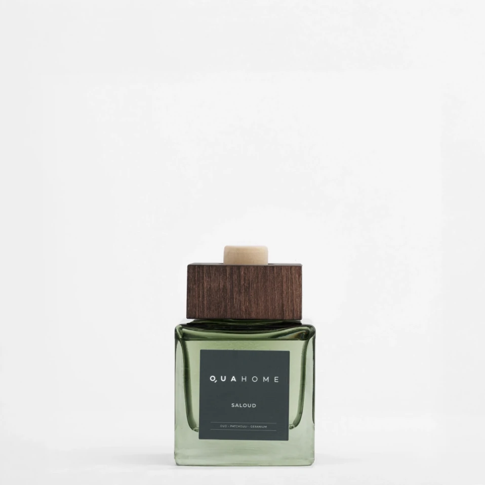 Saloud Çubuklu Oda Kokusu Küp Şişe Yeşil 500 Ml - 2