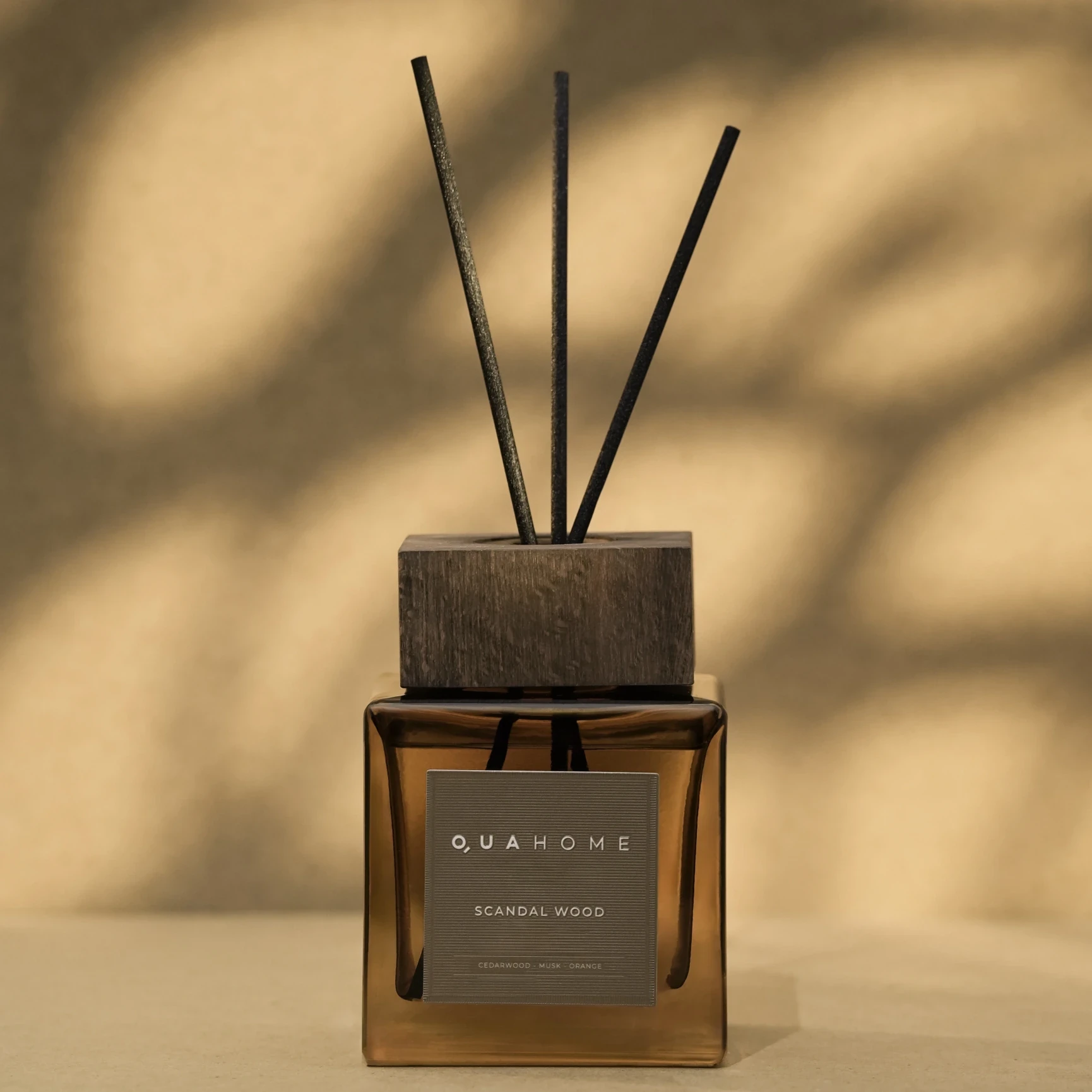 Scandal Wood Çubuklu Oda Kokusu Küp Şişe Hardal 500 Ml - 1