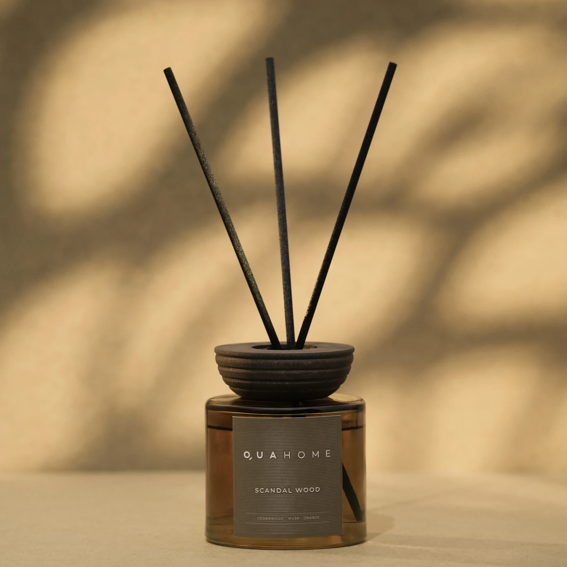 Scandal Wood Çubuklu Oda Kokusu Silindir Şişe Hardal 250 Ml - 1