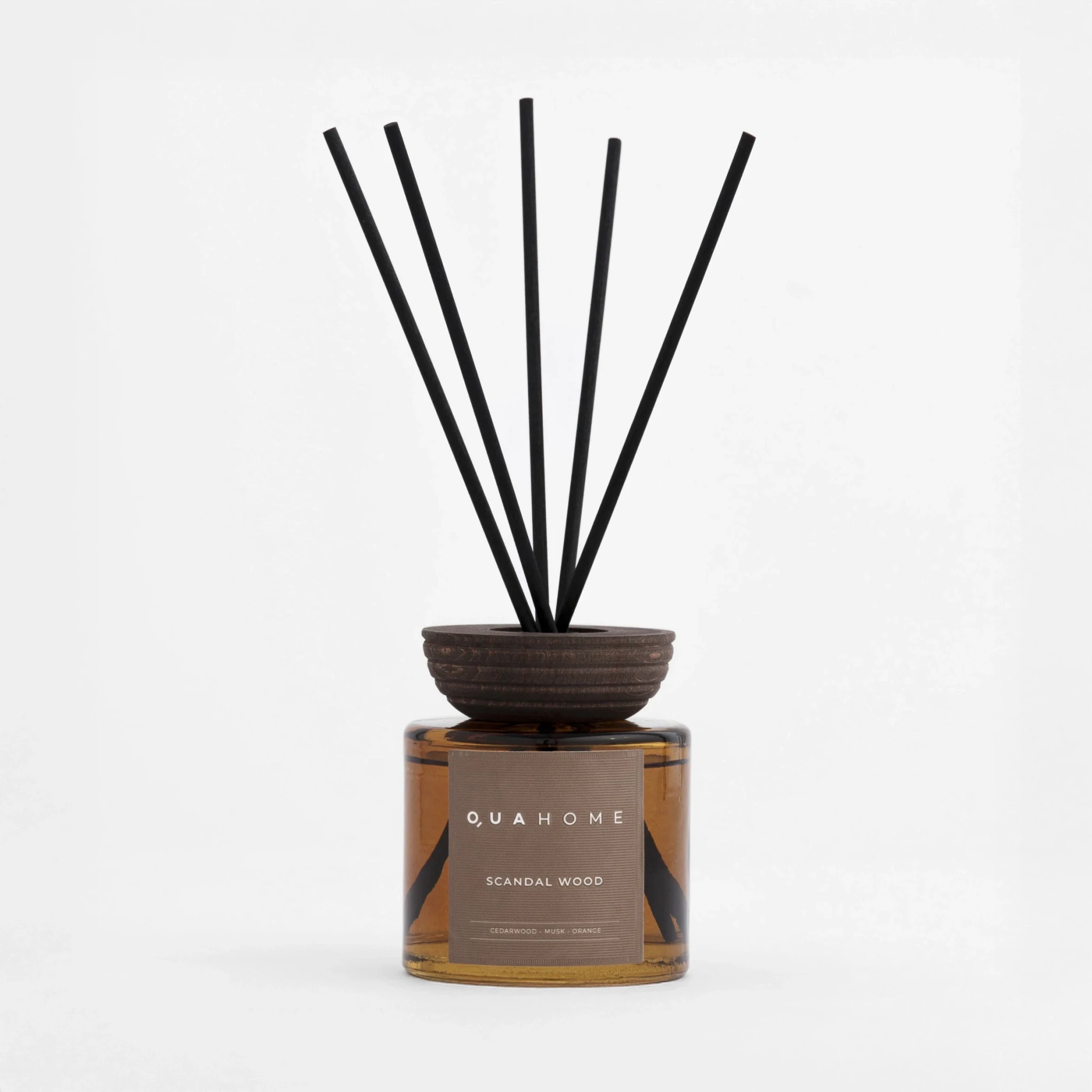 Scandal Wood Çubuklu Oda Kokusu Silindir Şişe Hardal 250 Ml - 3