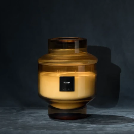 Lois Cam Kapaklı Amber Mum 1000 Gr - 1