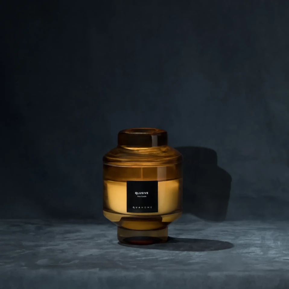 Lois Cam Kapaklı Amber Mum 350 Gr - 1