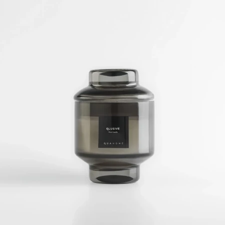 Lois Cam Kapaklı Antrasit Mum 350 Gr - 6