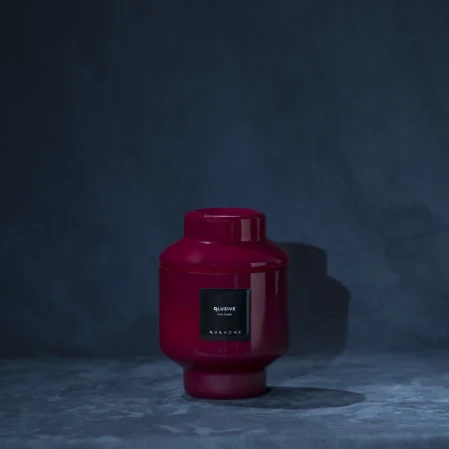 Lois Cam Kapaklı Bordo Mum 350 Gr - 3