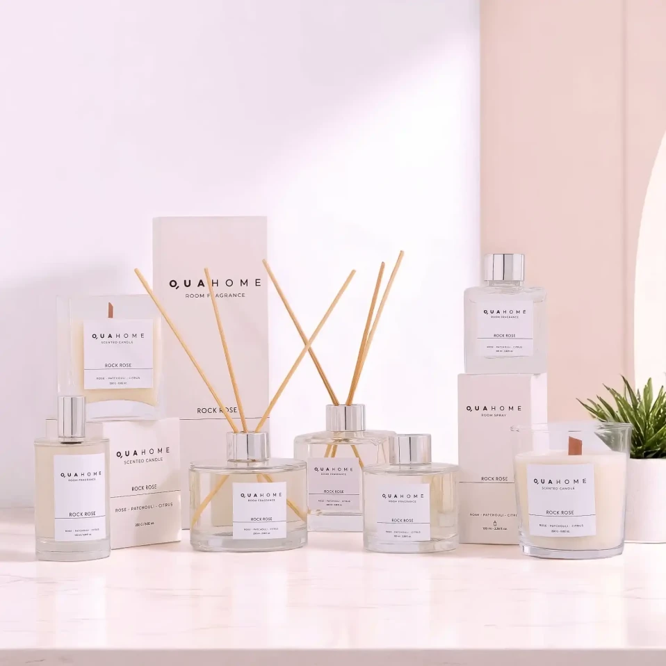 Rock Rose Kokulu Mum Silindir 250 Gr - 4