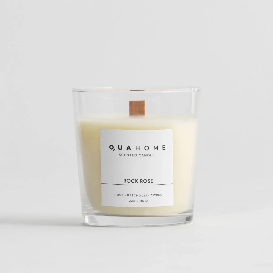 Rock Rose Kokulu Mum Silindir 250 Gr - 3