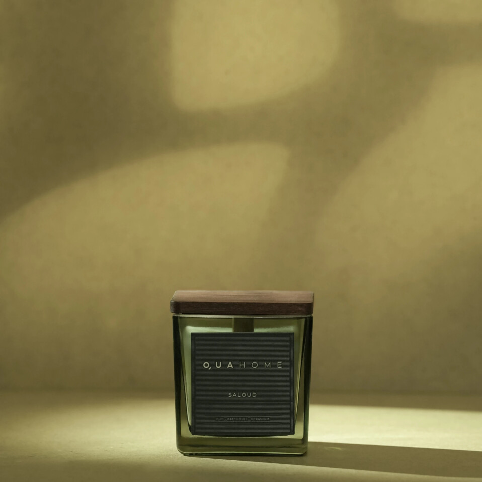 Saloud Kokulu Mum Yeşil 270 Gr - Qua Home